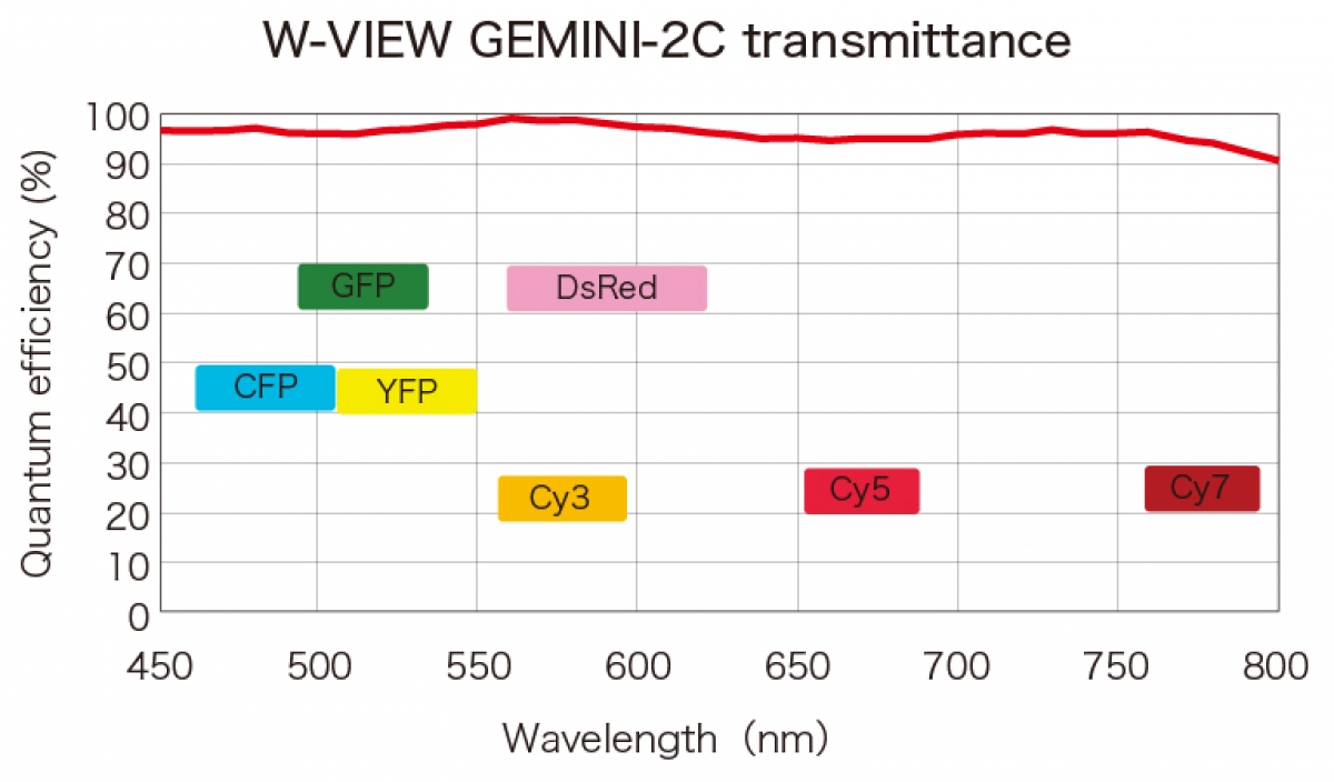 W-VIEW GEMINI 2C  Image Splitting Optics -2
